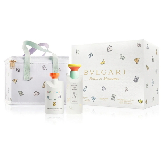 Bulgari Petits Et Mamans Набор (Edt 100ml + Body Lotion 75 Ml + Pouch)